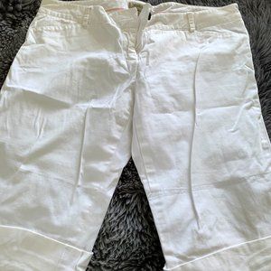 Burberry London Women's Short Pants White size 12 US